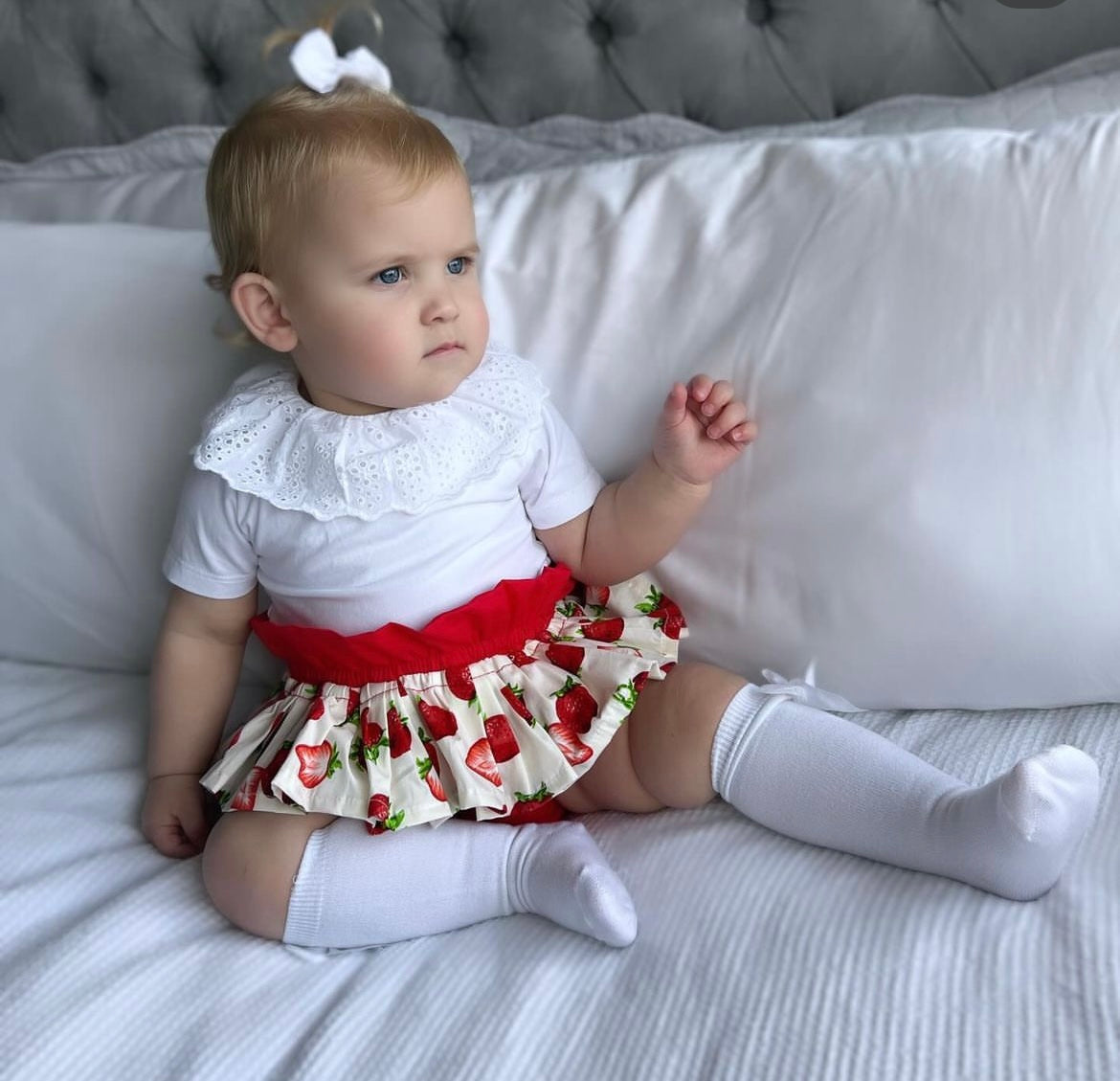 Strawberry Ruffle Bloomers