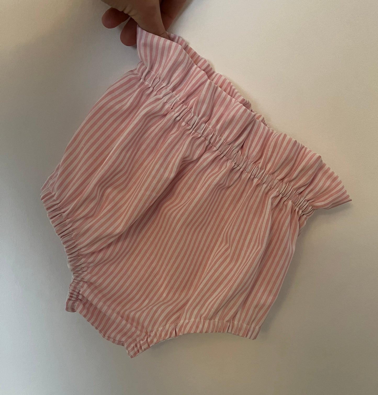 Candy Stripe Bloomer Pink
