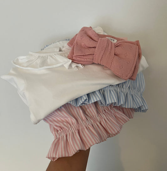Candy Stripe Bloomer Blue