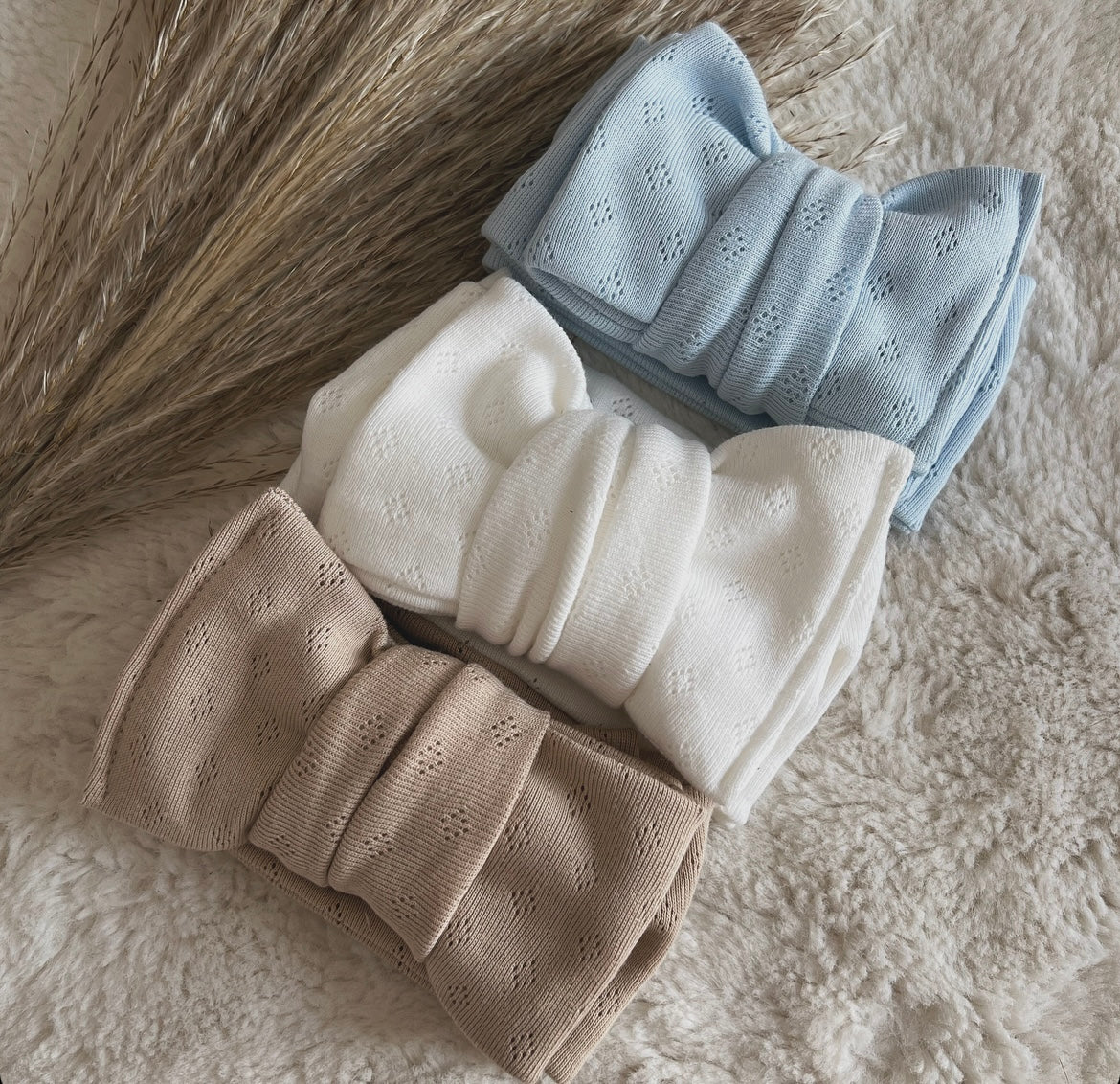 Essentials Topknot Baby Blue